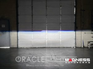 Ford Bronco Head Lights - Oculus Bi-LED Projector - Oracle - White